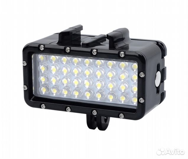LED фото видео фонарь для дайвинга 36 для GoPro