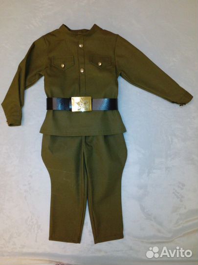 Костюм ВОВ 92 размера гимнастёрка, галифе