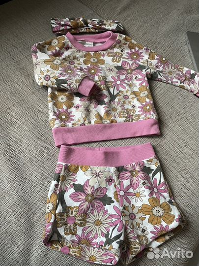 Костюм летний для девочки 80