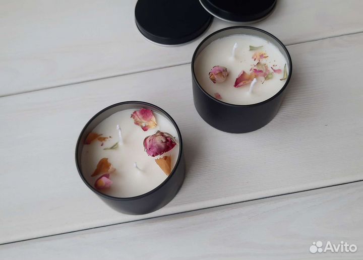 Свеча из соевого воска