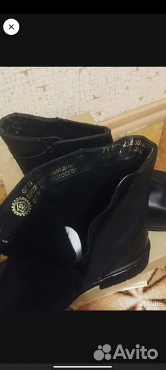 Полусапожки,ботинки кожаные 44р