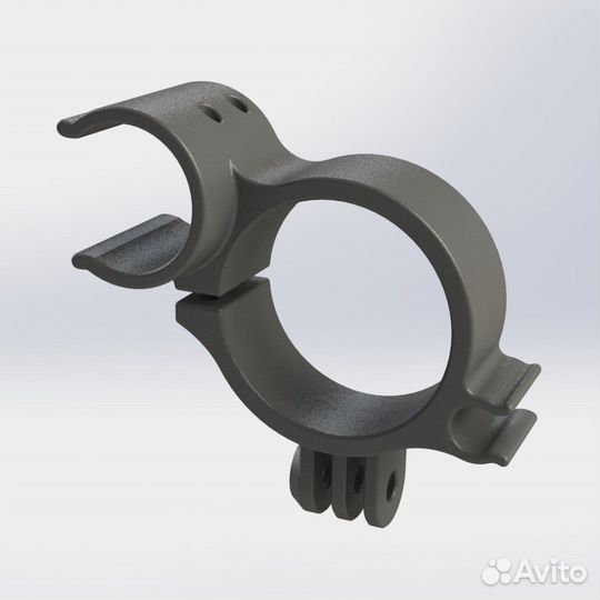 Крепление GoPro и фонаря для подводной охоты