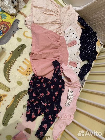 Вещи пакетом на девочку 62