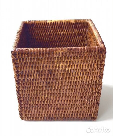 Натуральный ротанг, ваза декоративная