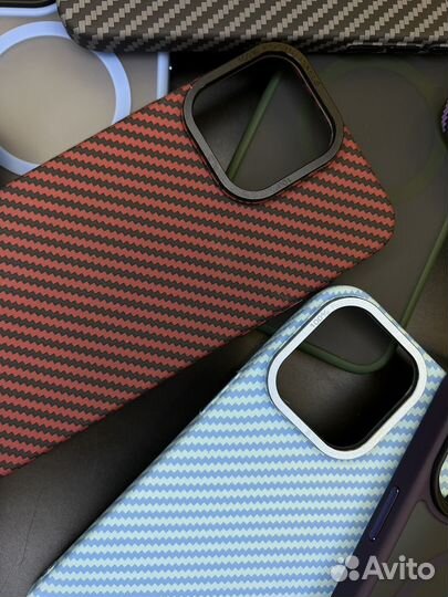 Чехлы карбон и пластик с magsafe