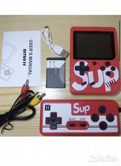 Портативная игровая приставка Sup Game Box 400 игр