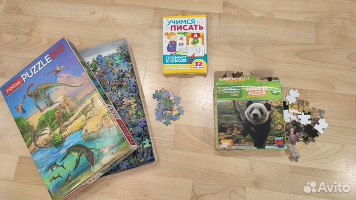 Развивающие игрушки 3+, некоторые 6+