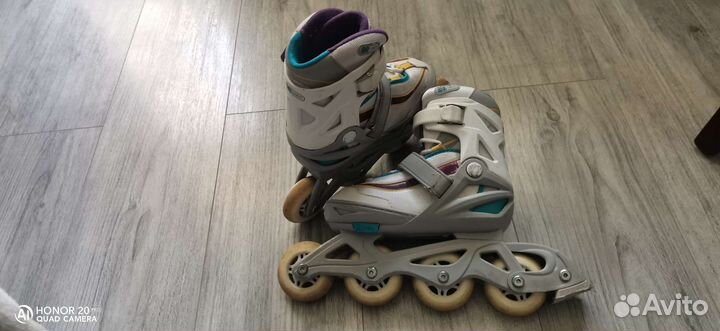 Роликовые коньки детские раздвижные