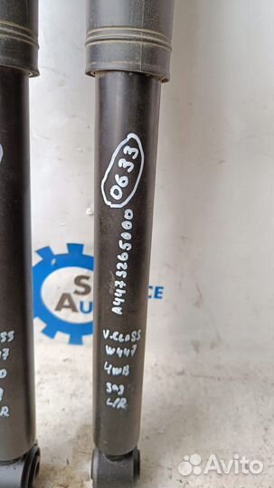 Mercedes W447 4matic Амортизатор задний L и R 0632