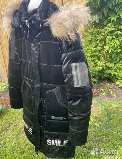 Пуховик на девочку 158