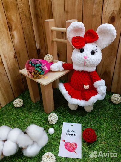 Вязаные плюшевые игрушки ручной работы