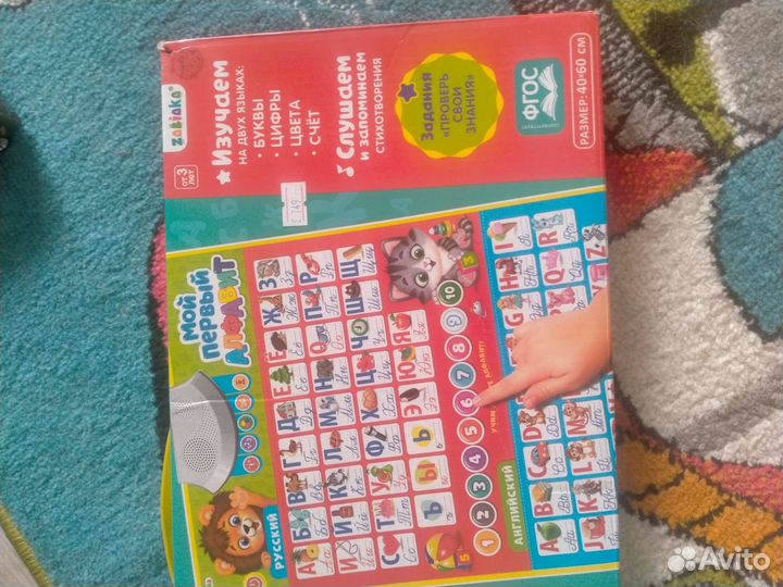 Плакат развивающий