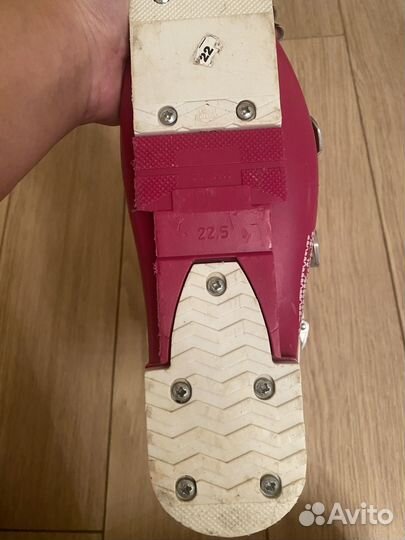 Горнолыжные ботинки детские lange 22,5