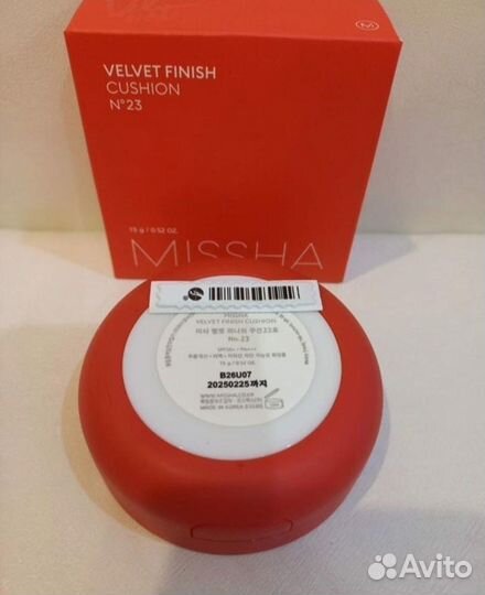 Кушон Missha Velvet Finish Cushion SPF 50