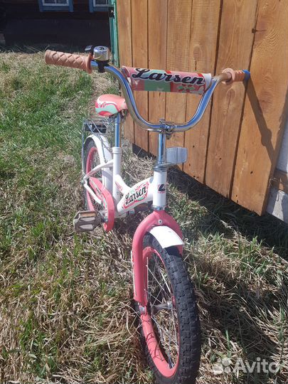 Велосипед детский (для девочек) Larsen (16) 40 см
