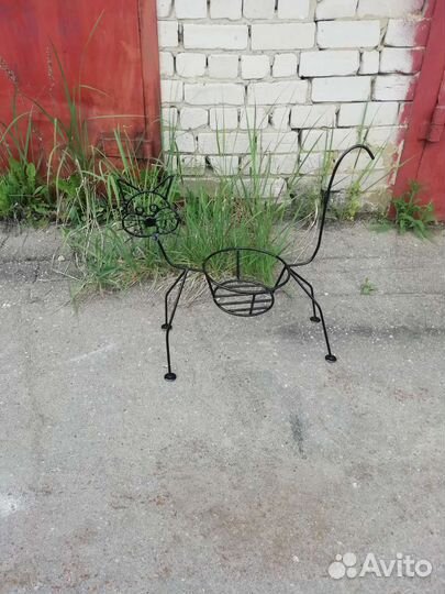 Подставка кот для цветов