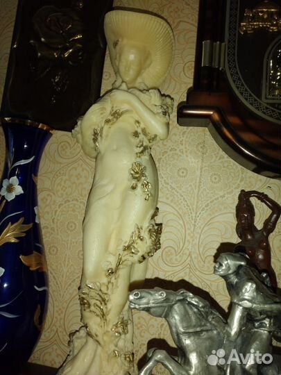 Статуэтка Девушка в шляпе, СССР, редкая