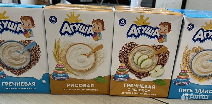 Детские каши Агуша