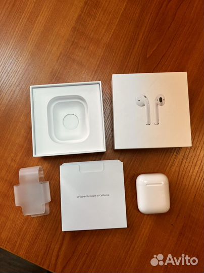 Наушники Apple оригинал аирподс 1