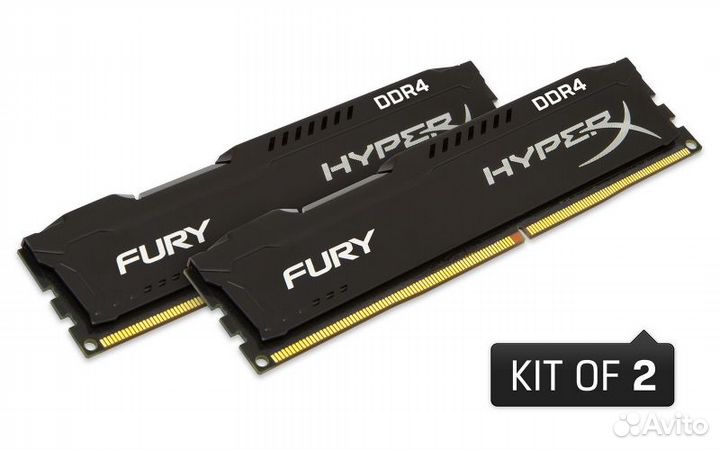Kingston HyperX fury Black Series HX421C14FB/4 4