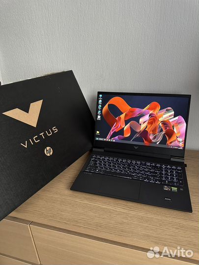Новый HP Victus/DDR 5 16Гб/RTX