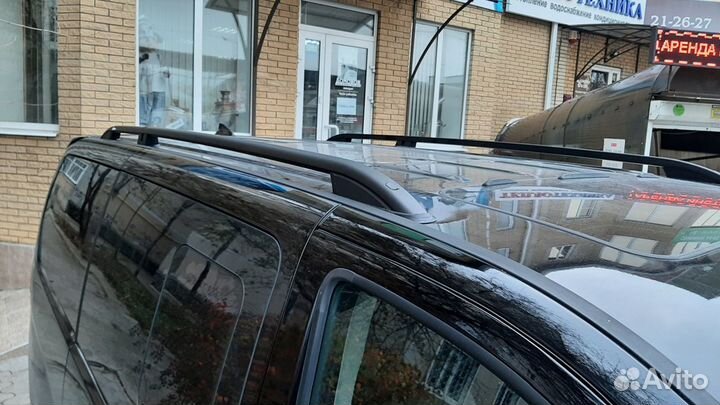 Рейлинги продольные Hyundai Starex H1, черные