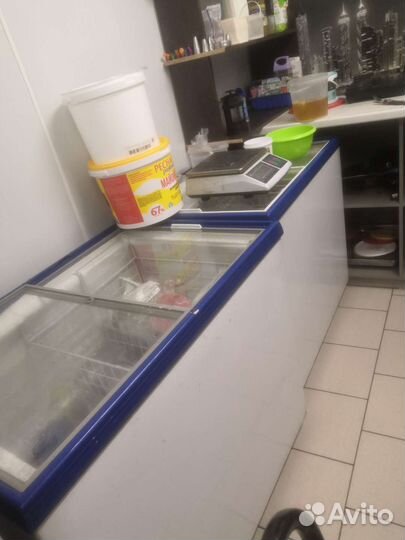 Морозильный ларь со стеклом бу