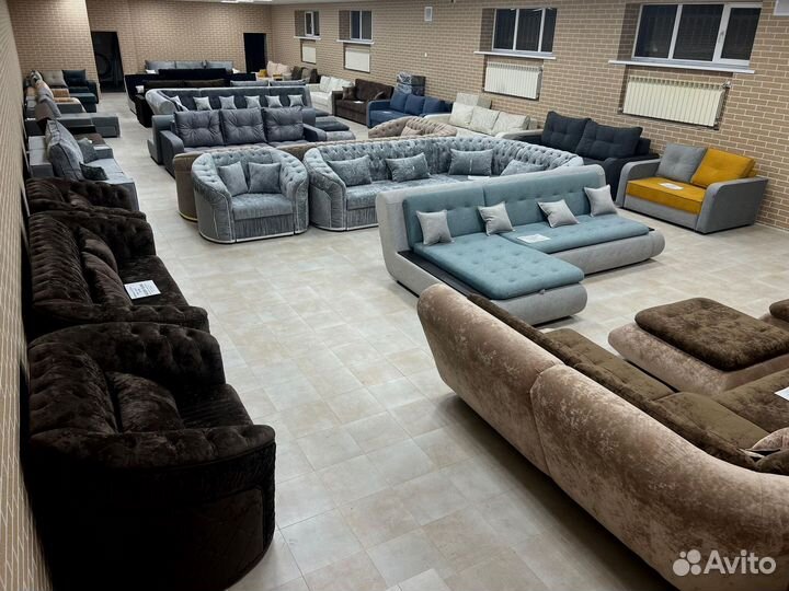 Диван угловой модульный прямой раскладной