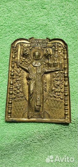 Икона старообрядческая Святитель Николай Можайский