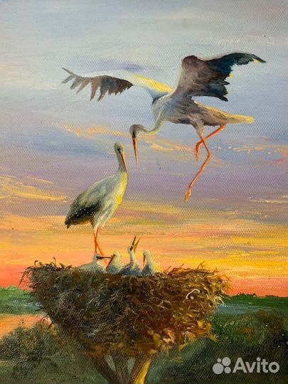 Картина маслом на холсте