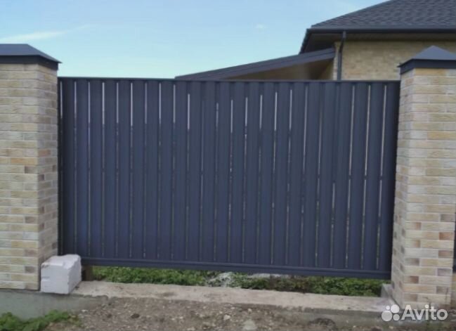 Откатные ворота 