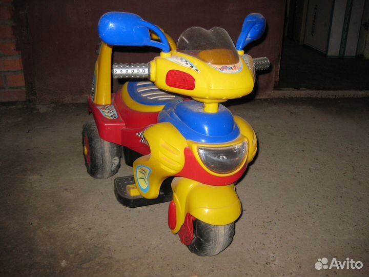 Электро мотоцикл детский