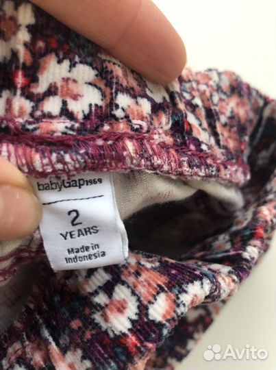 Рубашка, брюки для девочки GAP