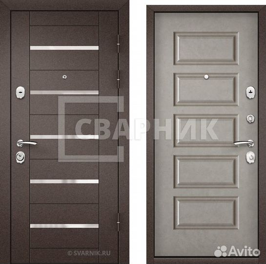 Входная дверь в квартиру. Установка под ключ