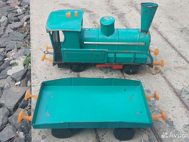 Паровозик с прицепом