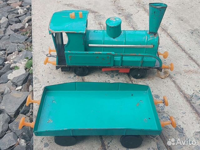 Паровозик с прицепом