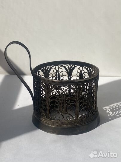 Подстаканник СССР скань