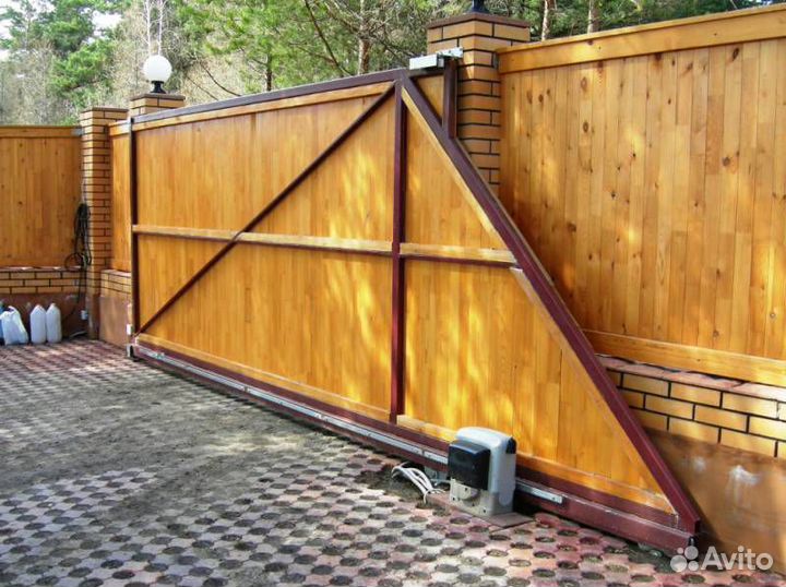 Ворота откатные 3500*2000