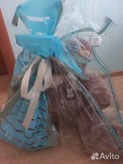 Плюшевый медведь новый