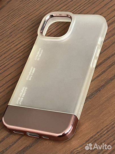 Чехол Elago Glide gold pink для iPhone 13