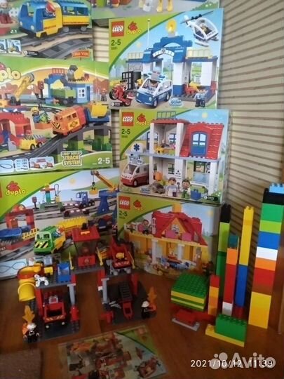 Lego duplo- множество раритетных наборов
