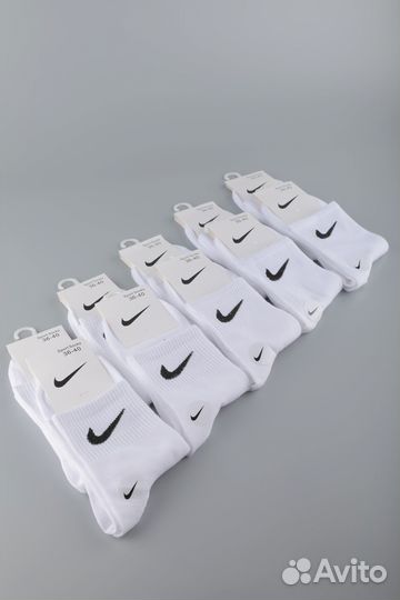 Носки nike белые