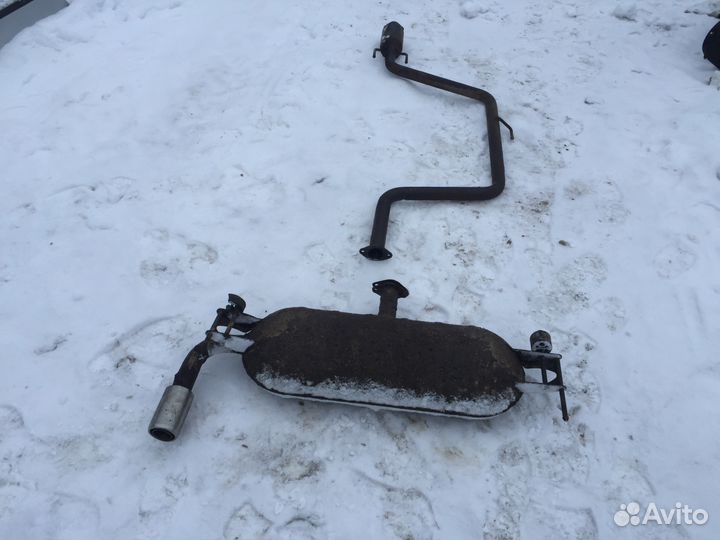 Глушитель средняя часть(основной) для Lifan X60