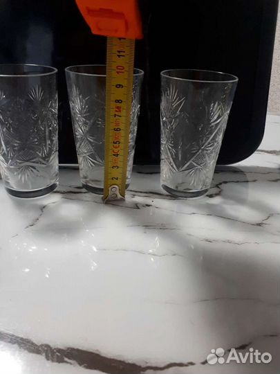 Стопки хрусталь СССР