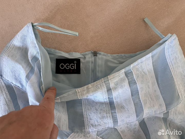 Воздушная юбка солнце с кокеткой 46 48