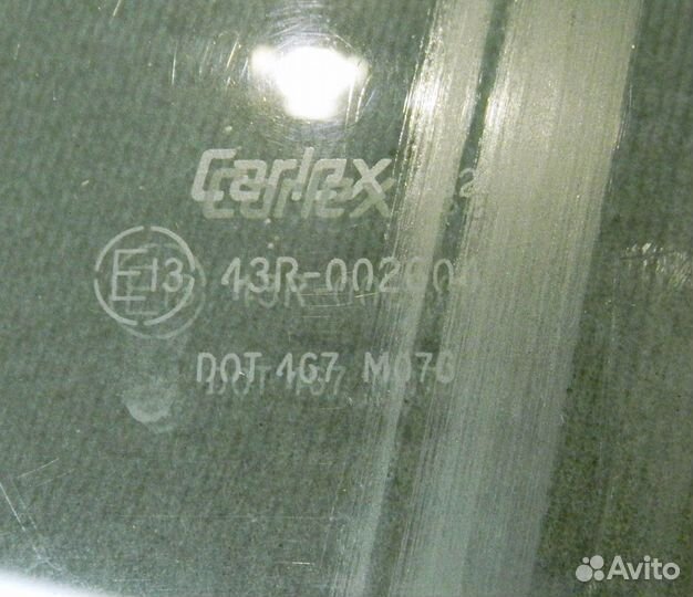 Стекло двери передней левой Mazda 626 GE