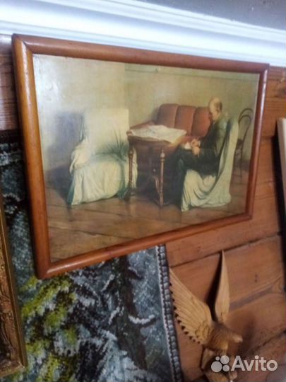 Картина Ленин в смольном