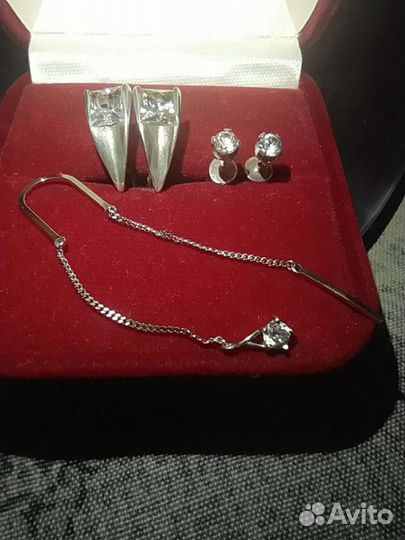 Серьги(серебро)