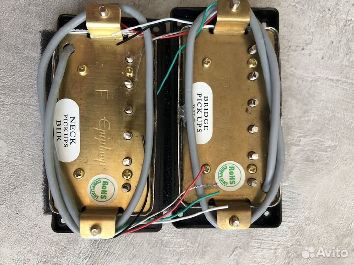 Хамбакеры Epiphone (комплект нек+бридж)