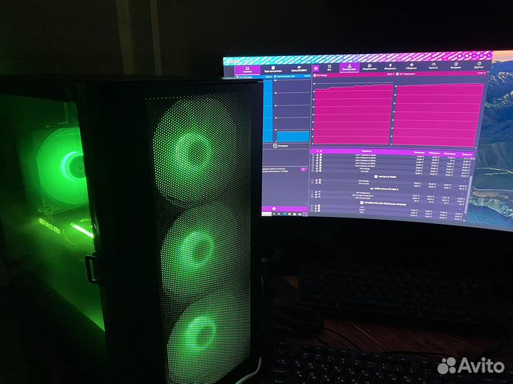 Игровой пк RTX 3060Ti, i5 10400, DDR4 16Gb, M2